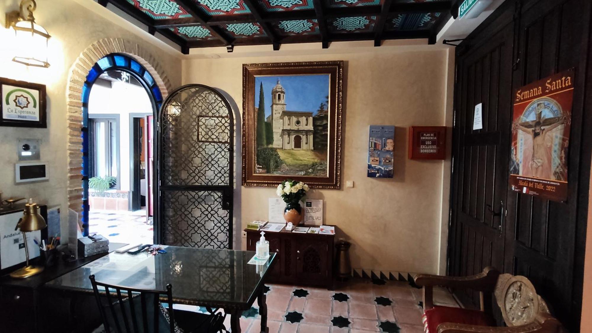 La Esperanza Hotel Alcala del Valle ภายนอก รูปภาพ
